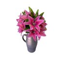 Ver mais imagens de Flores Artificiais Kit com 8 Galhos de Lirio Decora Flores Artificiais - Decora Flores Artificiais