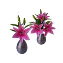 Ver imagem 7 de Flores Artificiais Kit com 6 Galhos de Lirio Decora Flores Artificiais - Decora Flores Artificiais