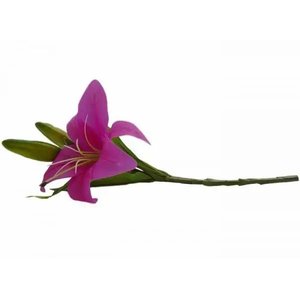 Flores Artificiais Kit com 6 Galhos de Lirio Decora Flores Artificiais - Decora Flores Artificiais