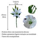Ver imagem 3 de Flores Artificiais Kit com 20 Galhos de Lirio Decora Flores Artificiais