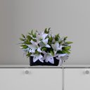 Ver imagem 6 de Flores Artificiais Kit com 10 Galhos de Lirio Decora Flores Artificiais