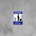 Ver imagem 3 de Combo 6 Placas De Sinalização Mantenha O Banheiro Limpo Masculino 15X20 Acesso - S-232 F9e