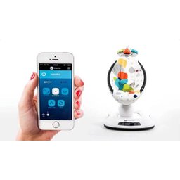 Cadeira de Descanso com Movimentos Mamaroo 4.0 Cinza Bivolt com Controle Bluetooth - 4 Moms - 4