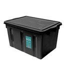 Ver imagem 1 de Caixa Plástica Organizadora Grande 38 Litros - Plasvale Eco Preto