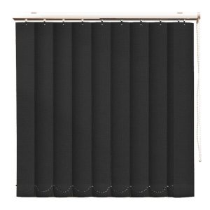 Persiana Vertical Signorini Decor Preta 200x200cm