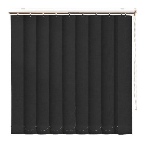 Persiana Vertical Signorini Decor Preta 200x200cm