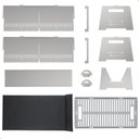 Ver imagem 5 de Churrasqueira Portátil Desmontável Inox Camping S-grill.inox