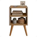 Ver imagem 6 de Mesa de Cabeceira Nicho Organizadora Quarto Moderna Praticidade Funcional Melissa - Fendi / Hanover