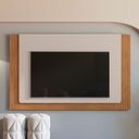 Ver imagem 1 de Painel para Tv até 60 Polegadas Roma Off White/cedro - Casa D