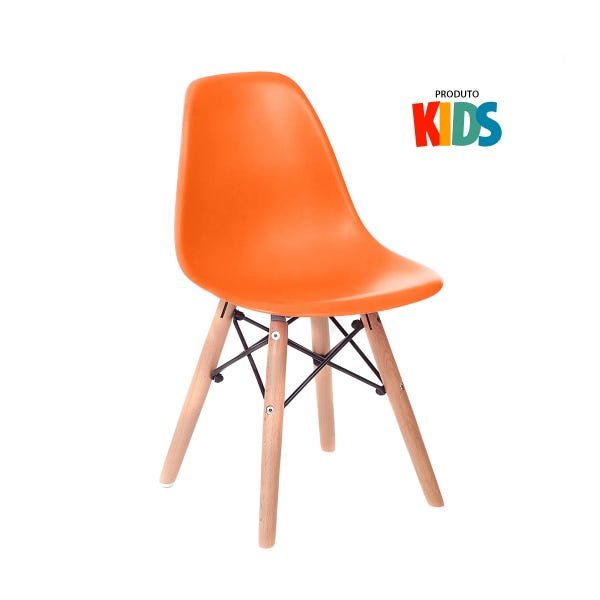 Cadeira infantil Eames Eiffel Junior - Kids - Laranja
