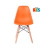 Cadeira infantil Eames Eiffel Junior - Kids - Laranja - 2