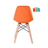 Cadeira infantil Eames Eiffel Junior - Kids - Laranja - 4