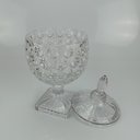 Ver imagem 2 de Potiche Bomboniere Redondo Home&co com Tampa Eco Crystal 24x20x20cm Transparente