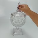 Ver imagem 5 de Potiche Bomboniere Redondo Home&co com Tampa Eco Crystal 24x20x20cm Transparente
