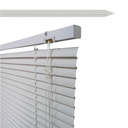 Ver imagem 3 de Persiana Pvc Trilho Metálico 240larg X 140alt (2 Pçs) - Branca