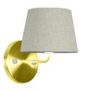 Ver imagem 2 de Kit 2 Arandela Dourado De Cupula Tradicional Rustico Escuro