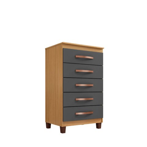 Cômoda Sapateira 5 Gavetas Luton - ÉdeCasaMóveis                                                                                               
