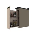Ver imagem 4 de Balcão de Cozinha Modulado c/ Porta Condimentos Connect s/ Tampo Duna/Cristal - Henn