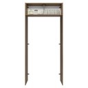 Ver imagem 4 de Porta-geladeira 103 Cm 1 Porta Basculante Rustic/verde Vik Madesa