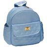 Bolsa De Bebe Mochila De Costa Linho - Azul claro - 1