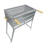 Churrasqueira Aço Galvanizado Espetinho Tamanho 65x40 Mec G - 1