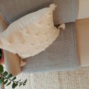 Ver imagem 3 de Manta Decorativa Sofá Grande Algodão Cinza Cru 2,20x2,60