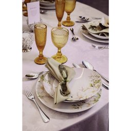 Aparelho de Jantar Porcelana Decorada 20 Peças Magnólia Tramontina 96589/034 - 2