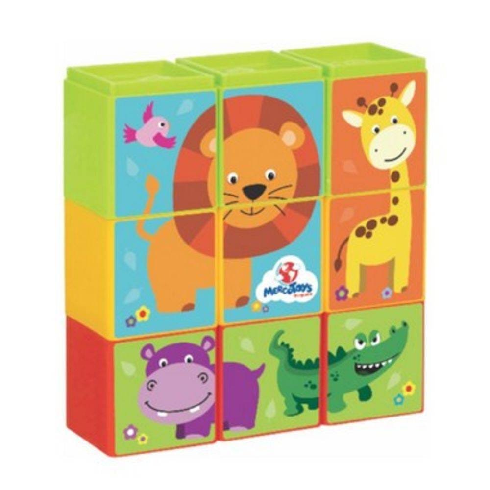 Brinquedo Educativo Cubo Didático 5 em 1 + 18 Meses - Mercotoys - 3