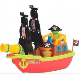 Barco Aventura Pirata Infantil - Mercotoys - 2