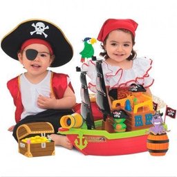 Barco Aventura Pirata Infantil - Mercotoys - 1