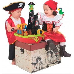 Barco Aventura Pirata Infantil - Mercotoys - 3