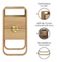 Ver imagem 2 de Mesa de Cabeceira Luna 300 2GAV Han/Dou 28092