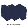 Kit 30 Colchonete Ginastica Academia Creche Yoga Fitness 95X59X3 Courino Azul - D A DECOR - 3