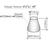 Adaptador Redutor de Dutos 300mm para 150mm Chapa Galvanizada - 4
