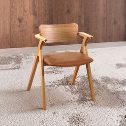 Cadeira Zara Corino Cinamomo/terracota - 2