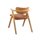 Ver imagem 4 de Cadeira Zara Corino Cinamomo/terracota