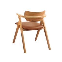 Cadeira Zara Corino Cinamomo/terracota - 4
