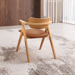 Cadeira Zara Corino Cinamomo/terracota - 3