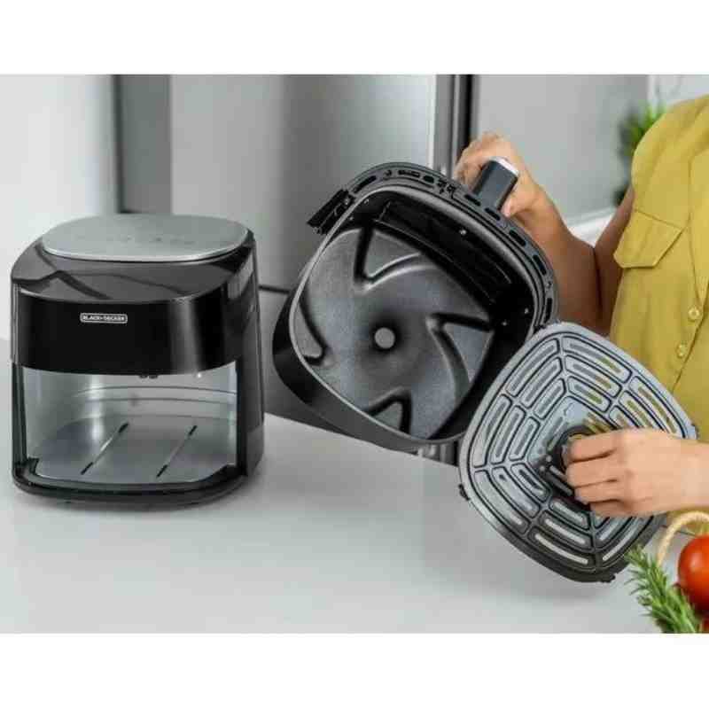 Airfryer Digital Visor Frontal e Tecnologia 360° 220 V Black + Decker - 4