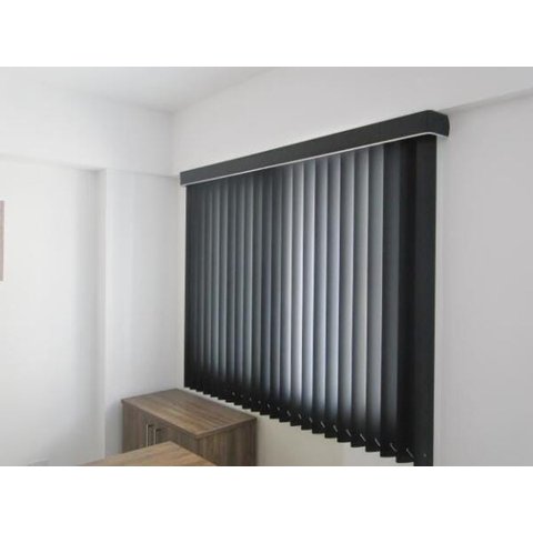 Persiana Vertical com Bandô 150 x 150cm Signorini Decor