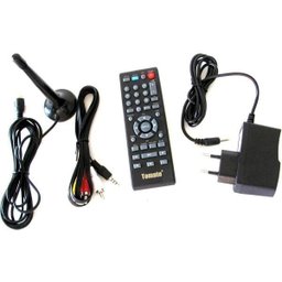 TV Digital Portátil Monitor 9Pol Conversor Integrado Mtm909 Tomate - 3