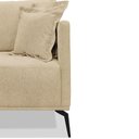 Ver imagem 3 de Kit 2 Poltronas Decorativa Livorno Linho com Pés em Aço Ssx Multicoisas Dourado