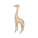 Ver imagem 1 de escultura girafa em poliresina 29,5x12x5cm mart