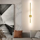 Ver imagem 4 de Luminária Arandela Parede 60cm Barra Led 24 Watts Gimpo Kjbd-163:dourado