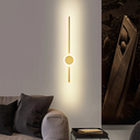 Ver imagem 7 de Luminária Arandela Parede 60cm Barra Led 24 Watts Gimpo Kjbd-163:dourado