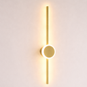 Ver imagem 6 de Luminária Arandela Parede 60cm Barra Led 24 Watts Gimpo Kjbd-163:dourado