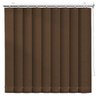 Persiana Vertical 180 x 180cm Chocolate Signorini Decor - 2