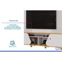 Ver mais imagens de Estante Home Painel p/ TV 70 pol Henry 182cm Off White DJ Móveis