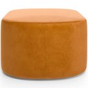Ver imagem 5 de Puff Decorativo Orgânico para Living Quarto 70cm Doha W01 Couríssimo Whisky - Lyam Decor