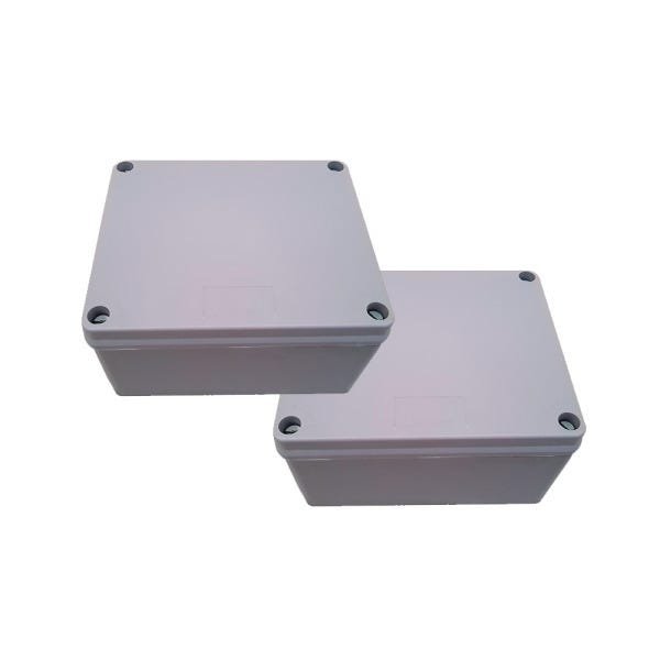 Kit 2 Unidades Caixa De Passagem 170x145x90 Com tampa - 1